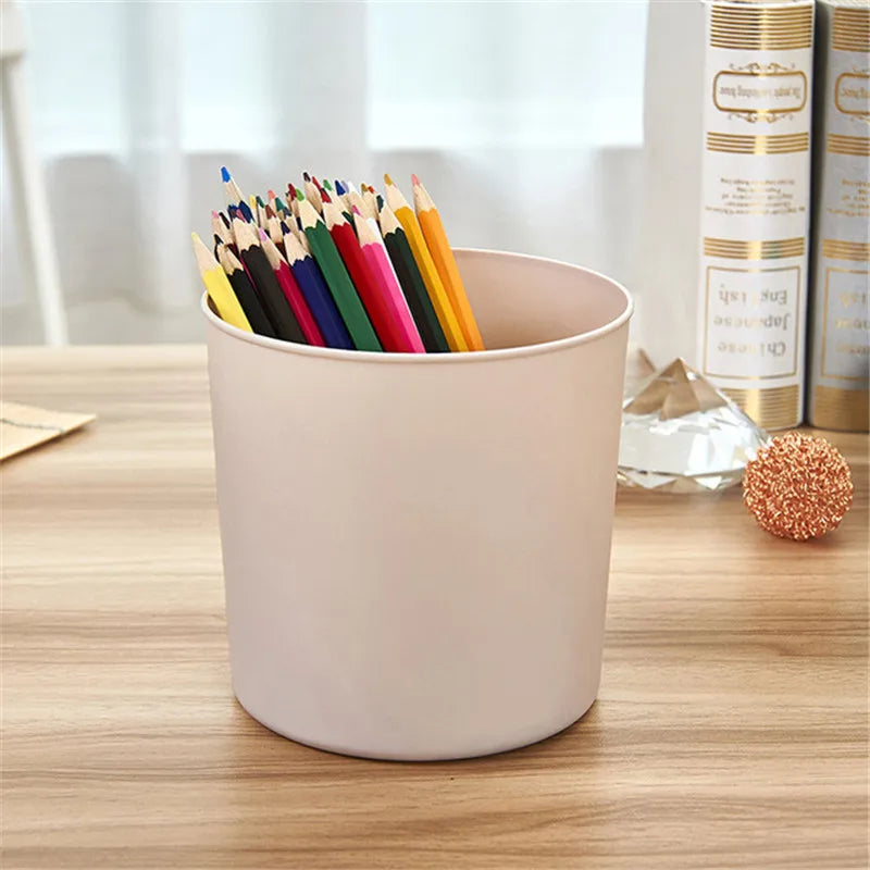 Mini Waste Bin Desktop Home Garbage Basket Table Trash Can Swing for Home Office Table Trash Can Small Waste Bin Office Supplies